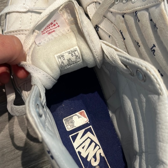 Dodgers Vans Sk8-Hi - Picture 3 of 7